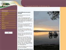 Tablet Screenshot of campingplatz-warenthin.com